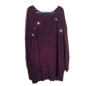 Ellos Women's Plus Tunic Sweater